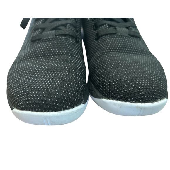 NOBULL Outwork Cross Training Athletic Gym Shoes Black White Mesh size 6.5 M 8W - Picture 3 of 11